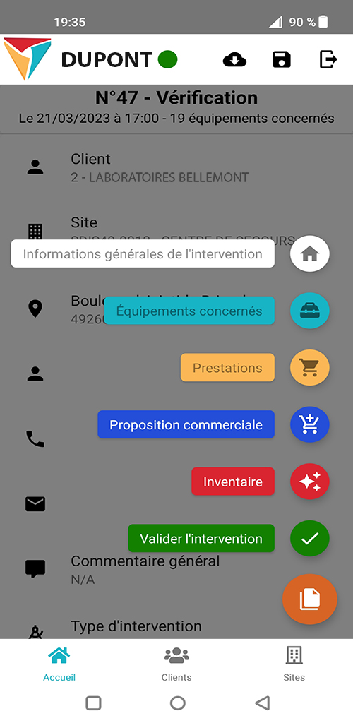 application progespi mobile